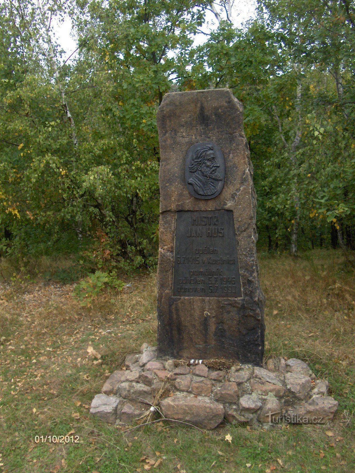 Hus's monument Běhánky