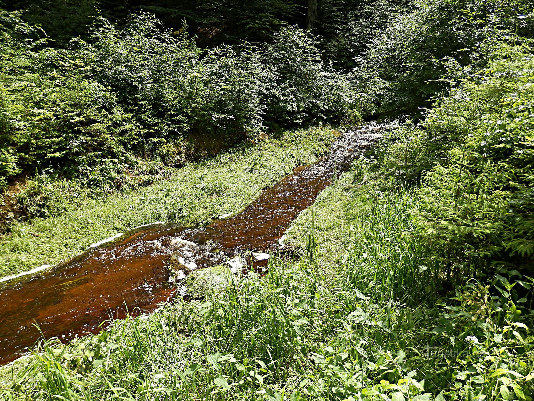 Huťsky stream