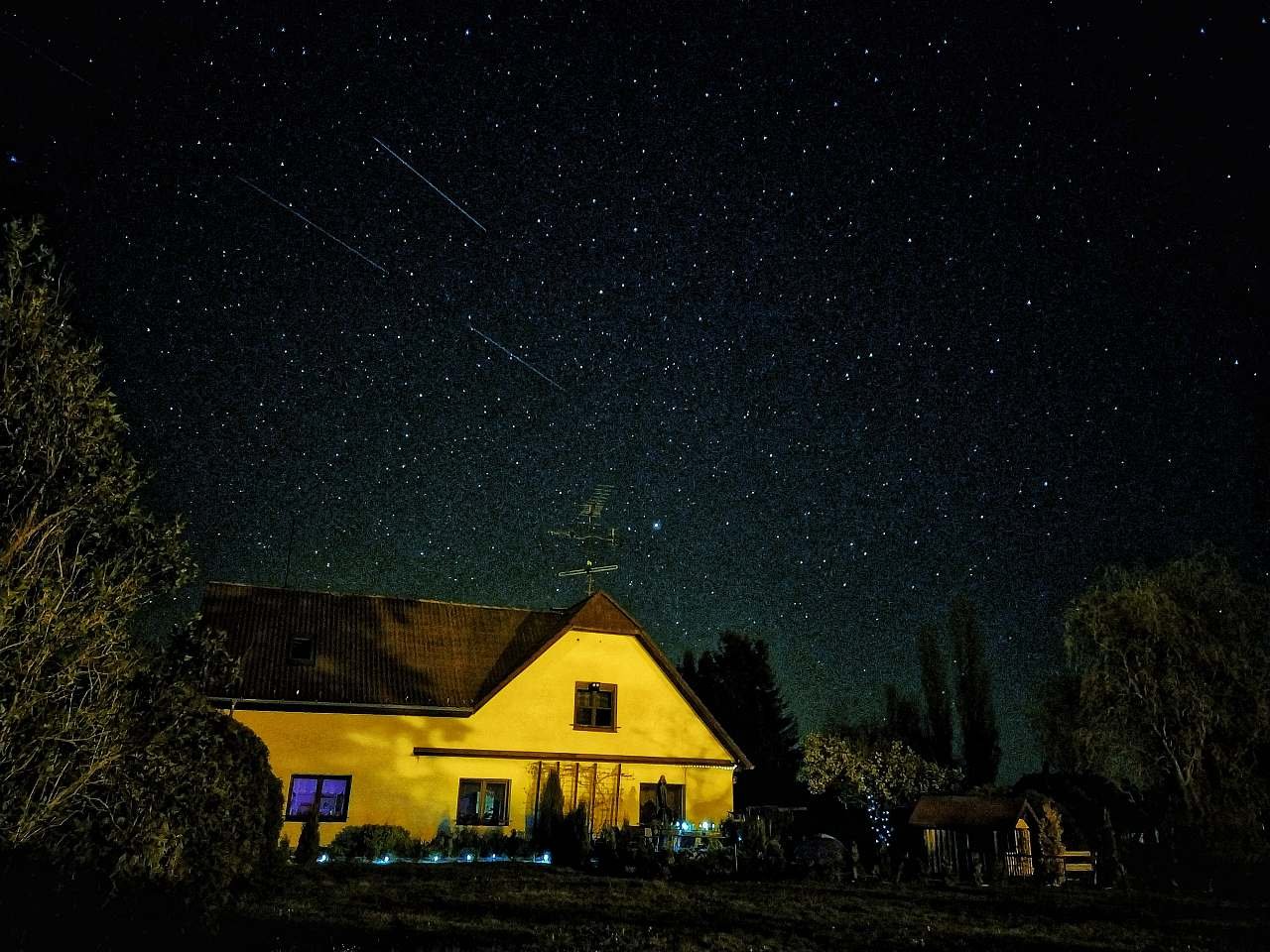 Il cielo stellato sopra Byňov