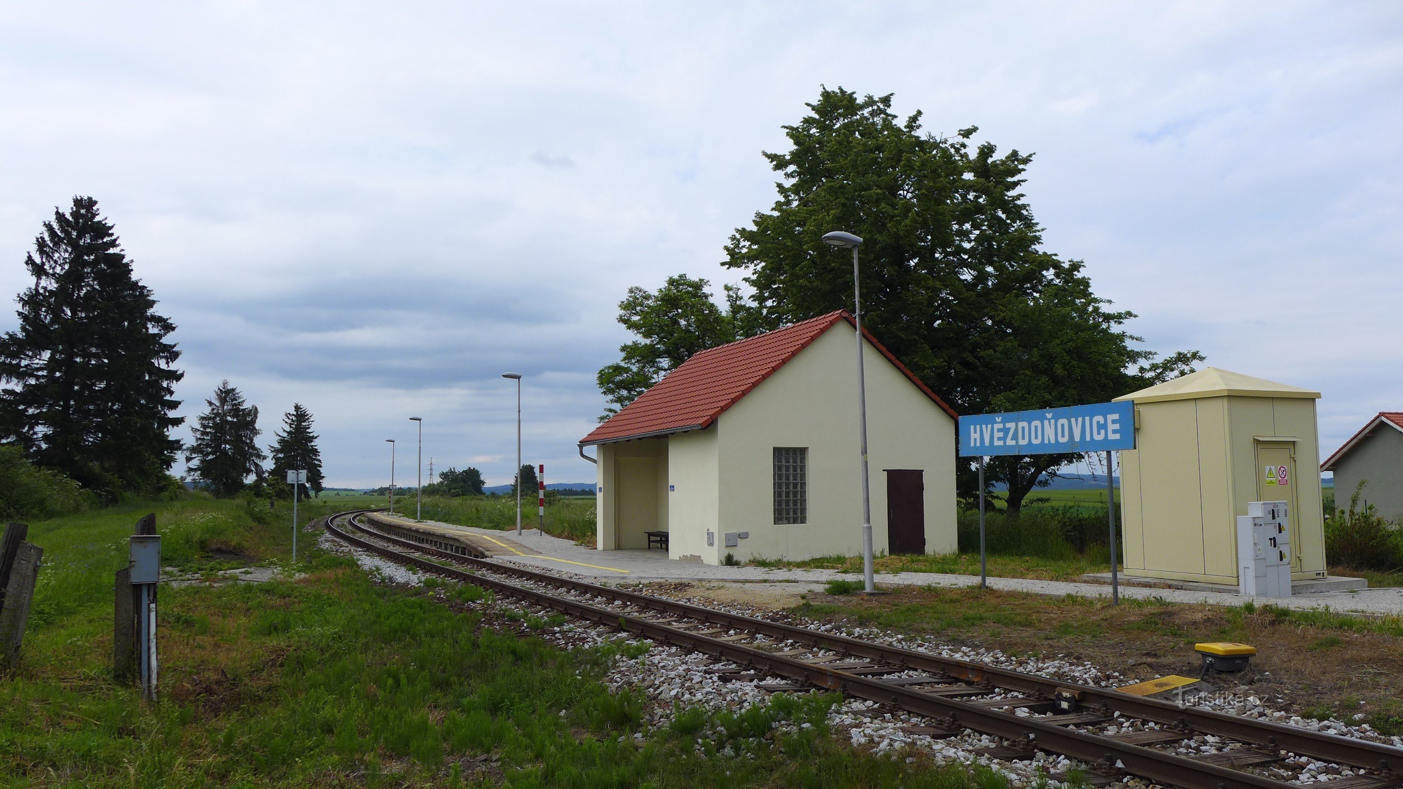 Hvězdoňovice - railway station