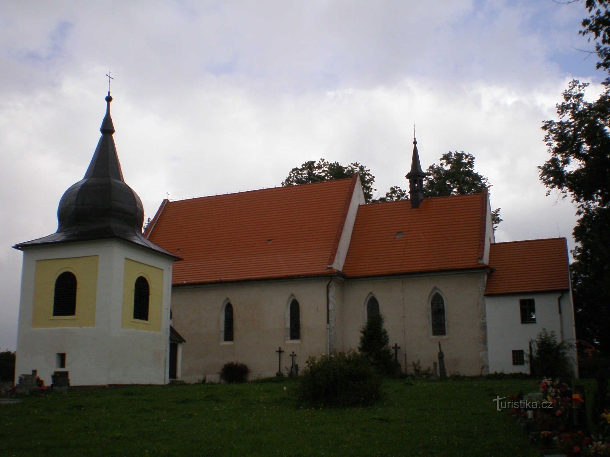 Hvožďany - kostel Navštívení P. Marie a sv. Prokopa