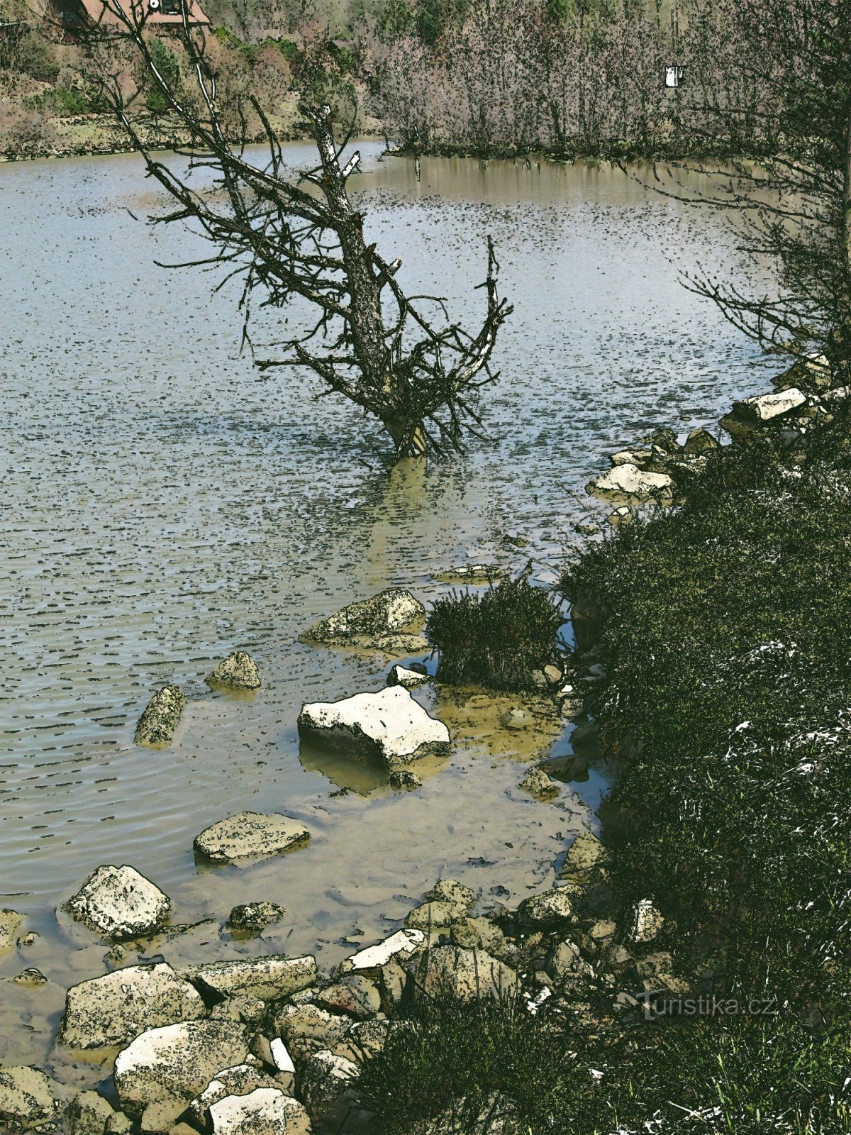 Hvozdna - Argalaška 池塘