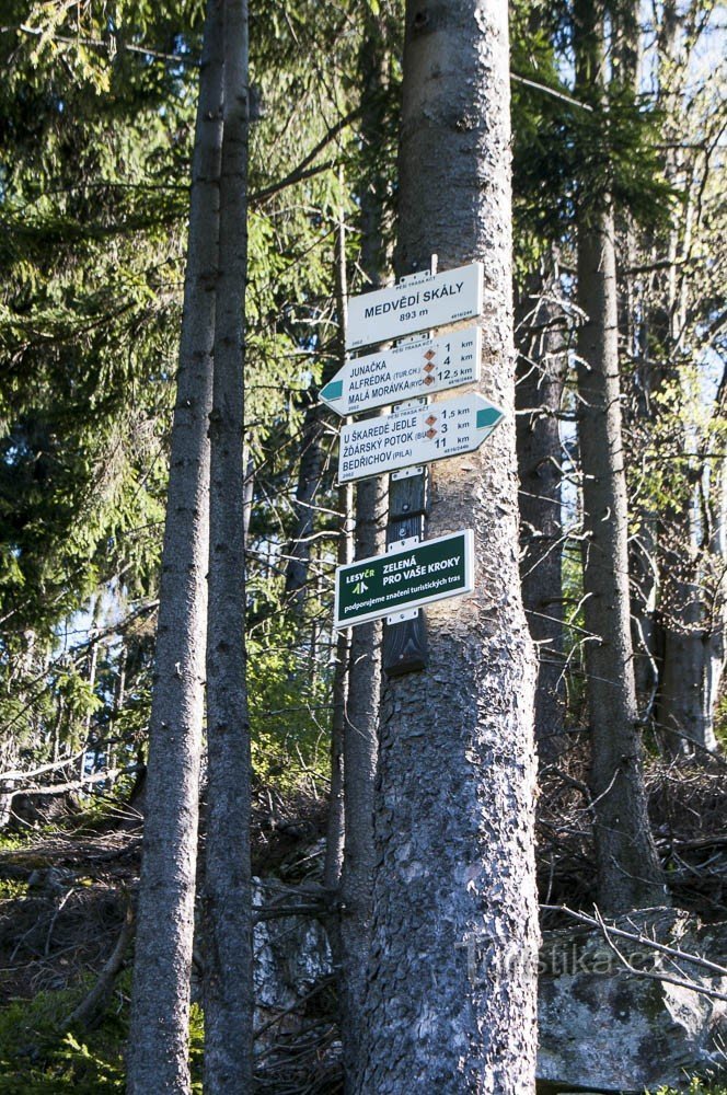 Bear Rocks är också värda uppmärksamhet