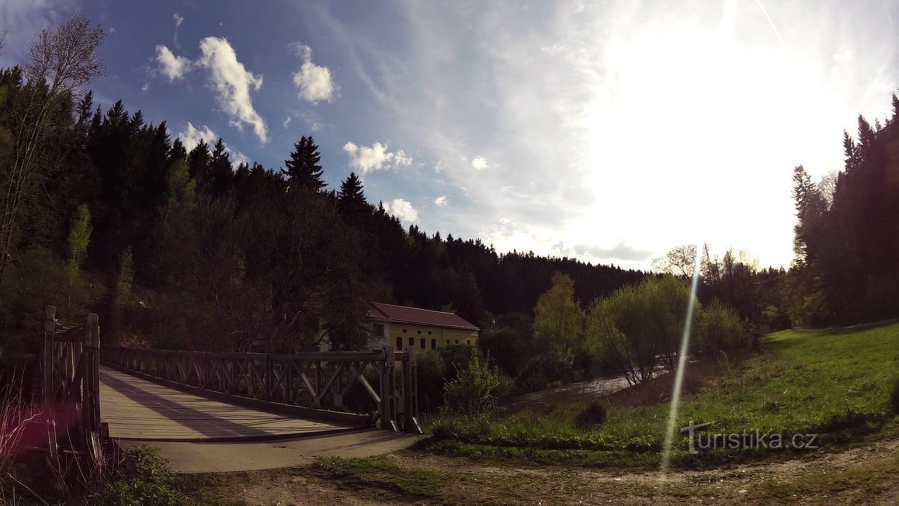 Sendero en línea Luka nad Jihlavou - Petrovický mlýn