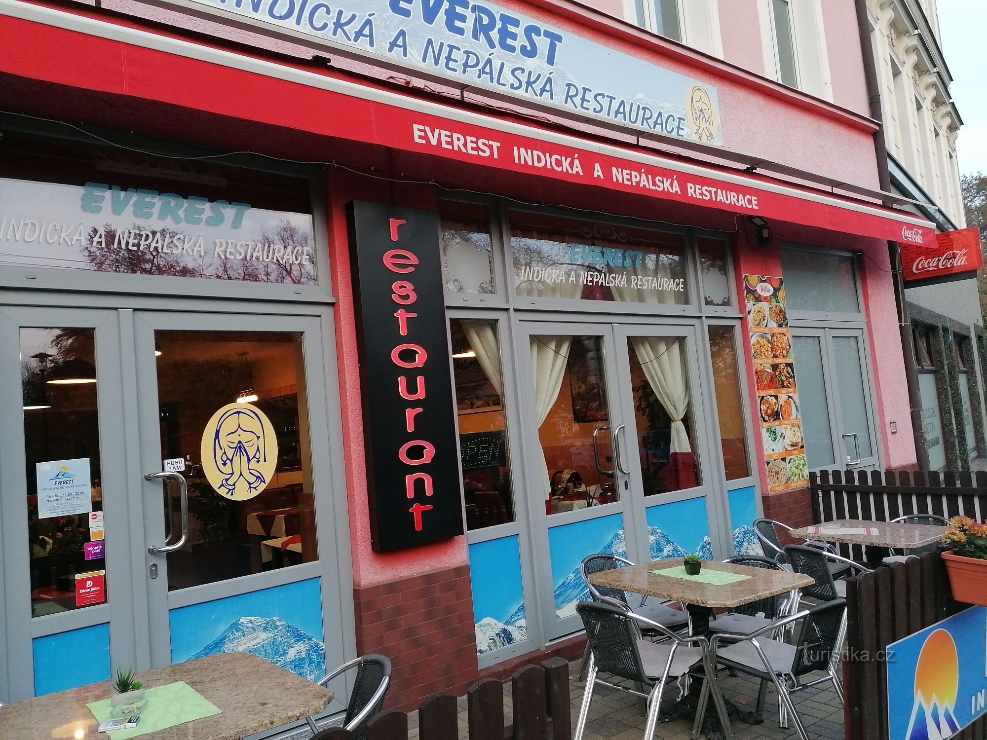 Indian and Nepali restaurant in Teplice spa