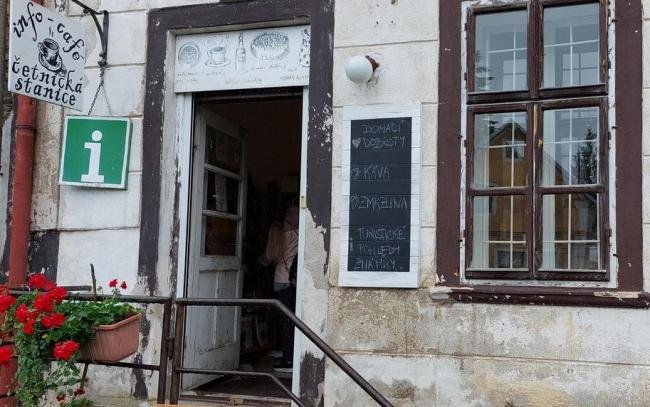 Info Café Gendarmerie Bahnhof Rabštejn nad Střelou