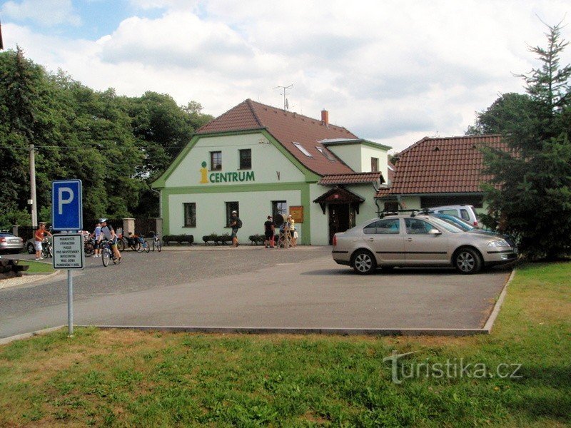 Information center in Hradčany