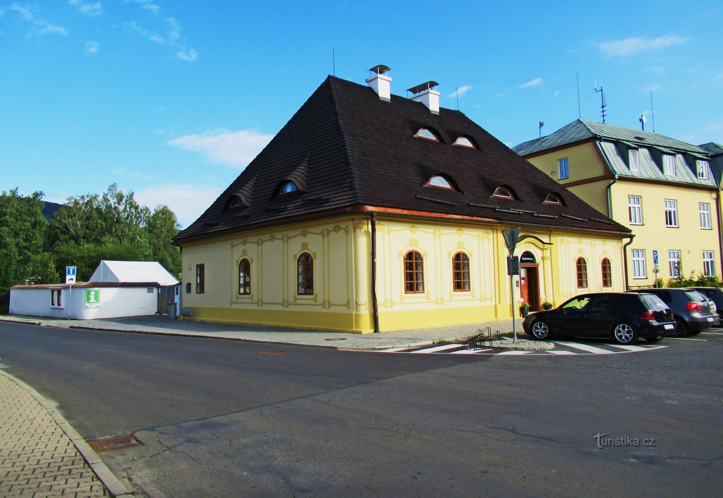 Informationscenter i byen Jeseník