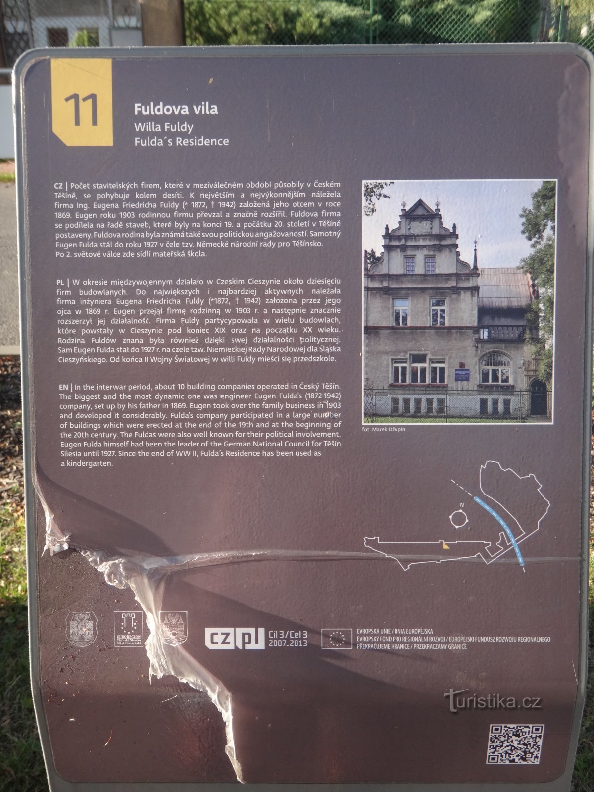 info panel