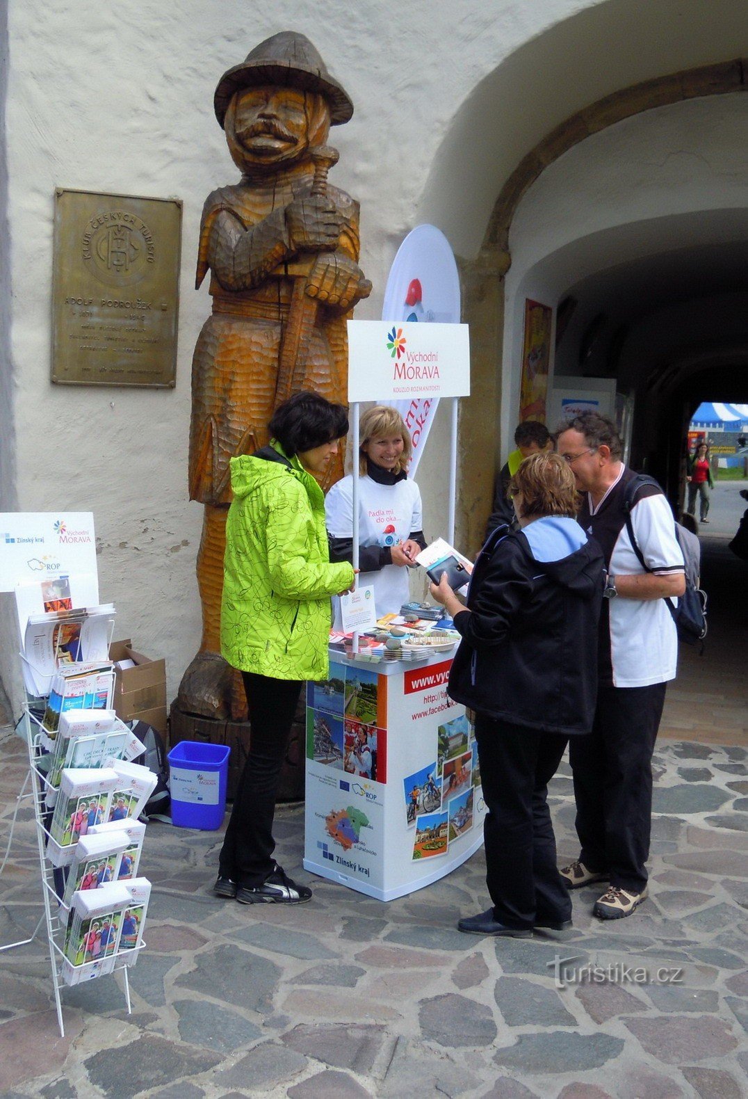 Information stand of East Moravia