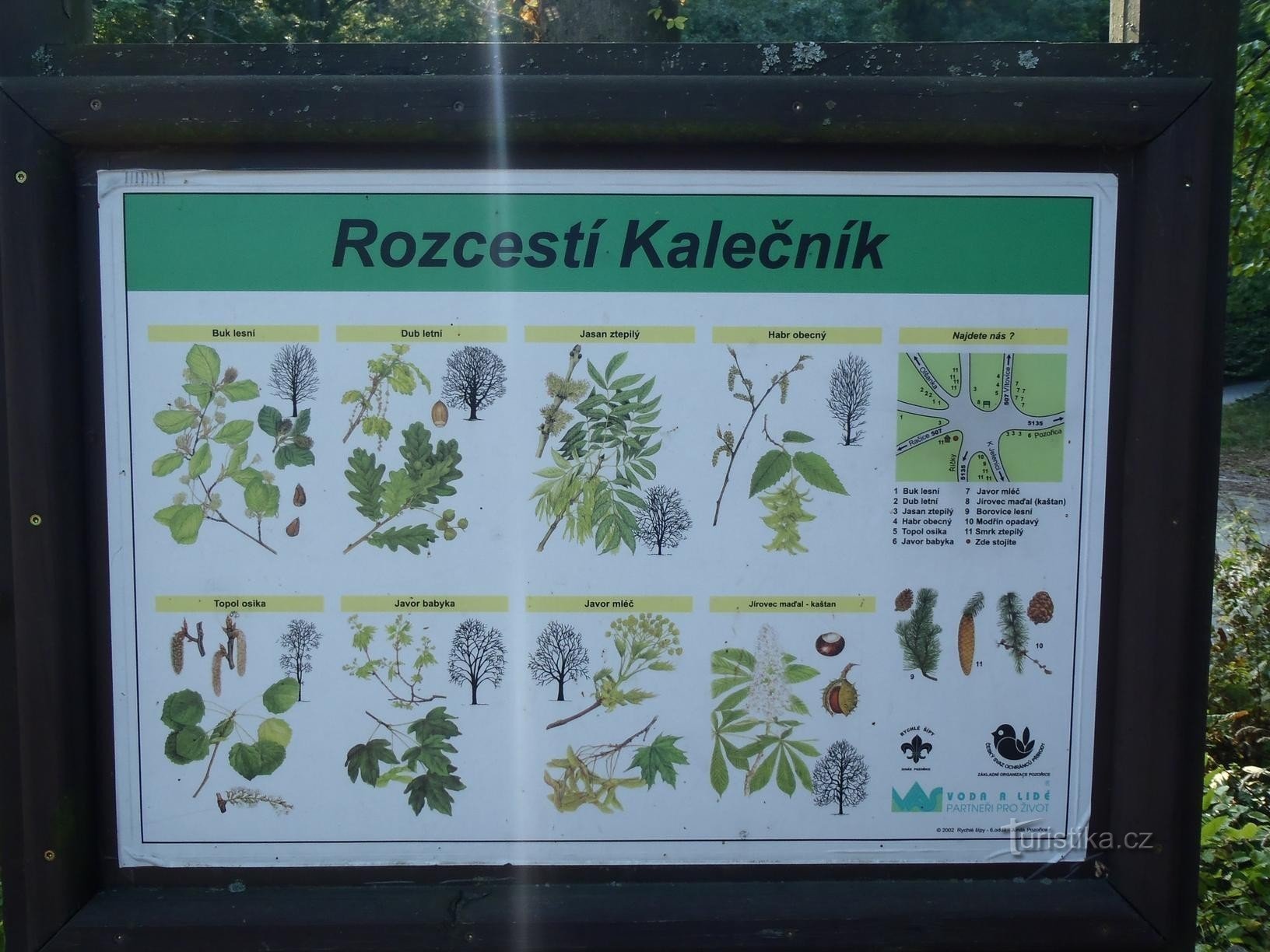 Kalečník info board - September 18.9.2011, XNUMX