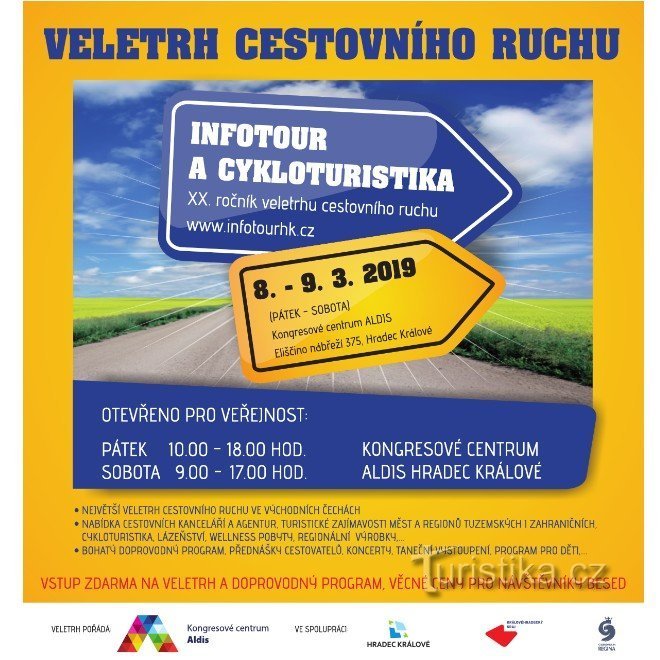 INFOTOUR & CYCLING TOURISM 2019 in Hradec Králové