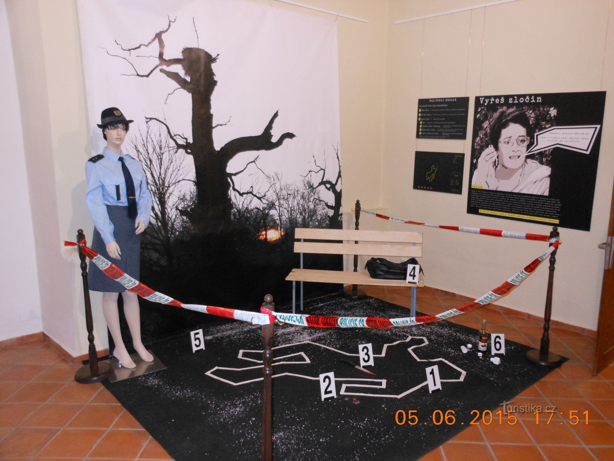 Interactive exhibition Footprint - Sokolov Museum