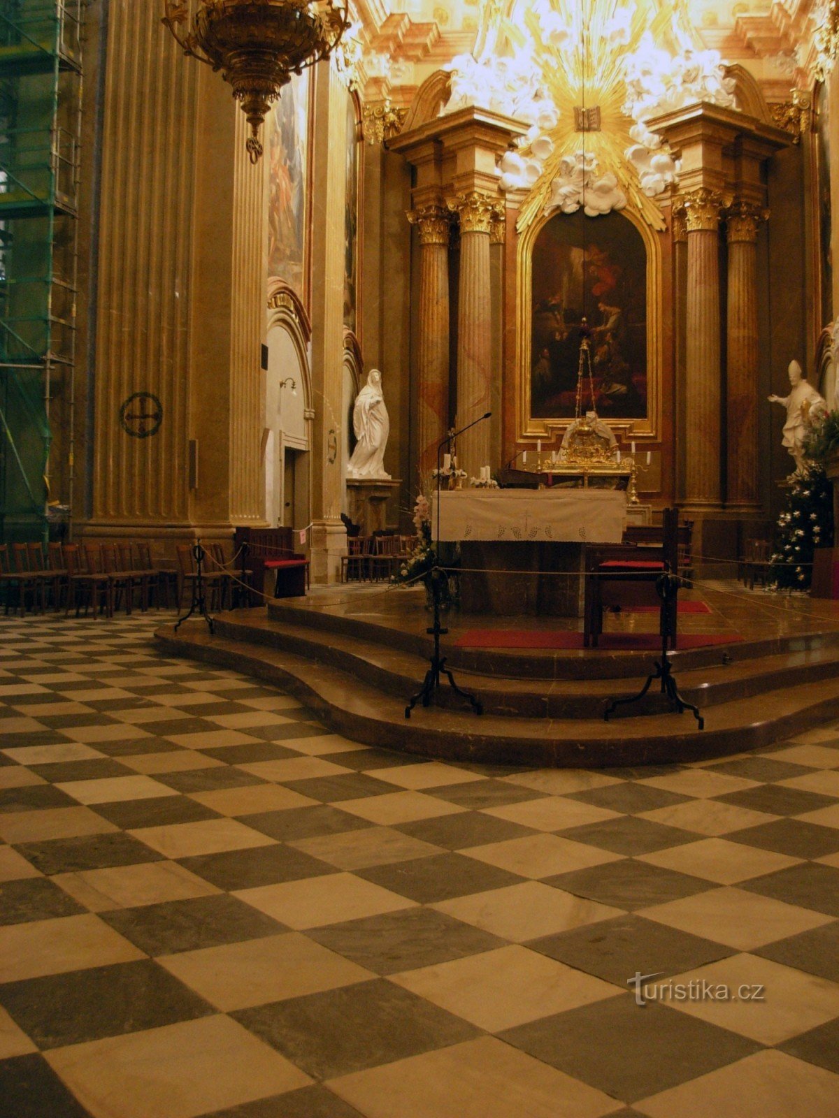 Interior of Velehrad Basilica