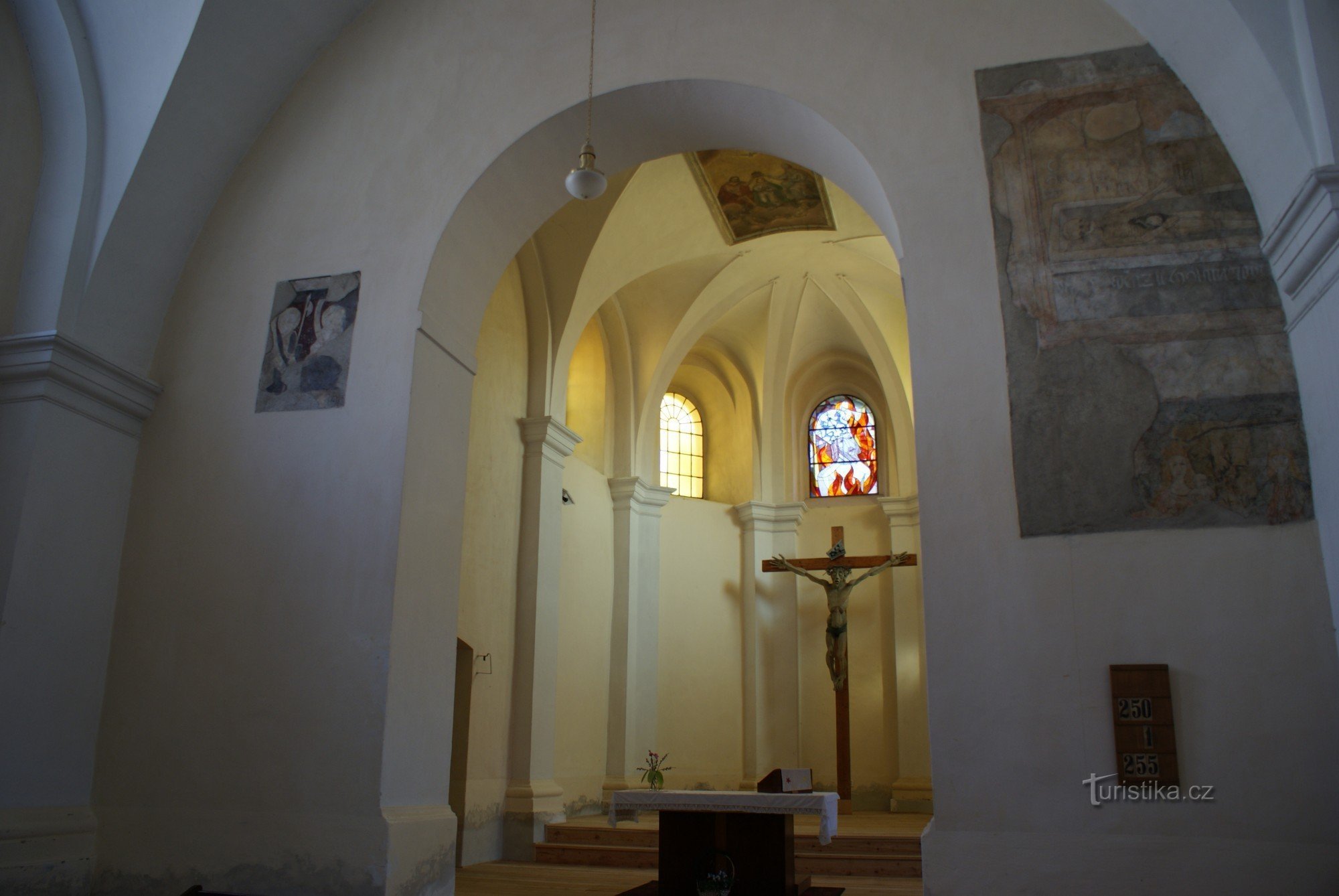 interior of the temple