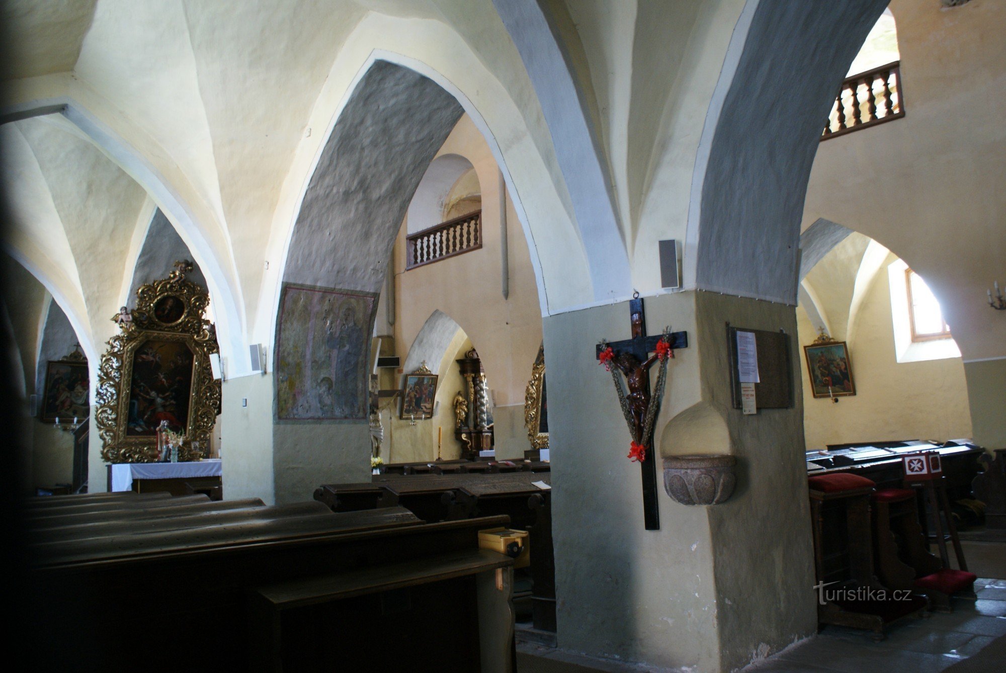 interior of the temple