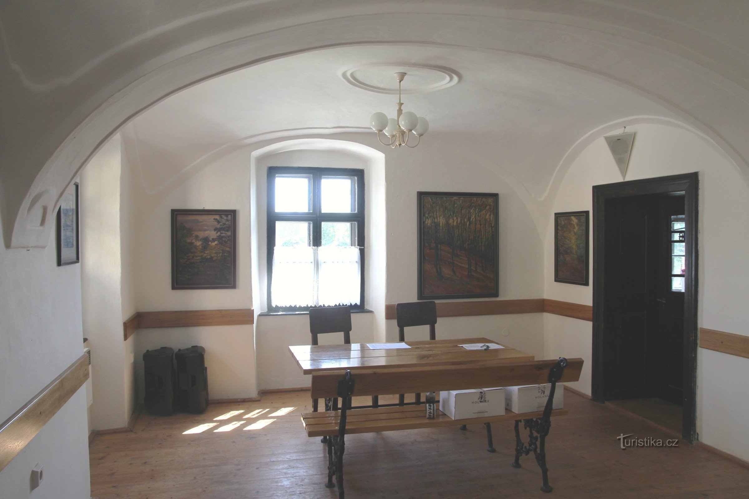 Interiorul rectoriei