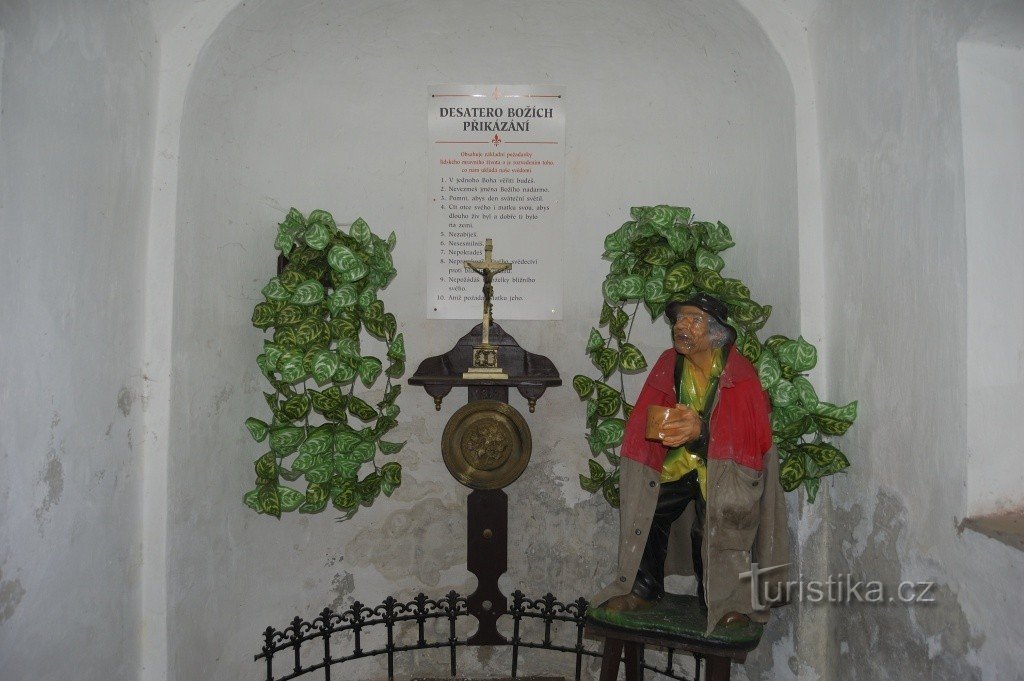 Interior of the chapel