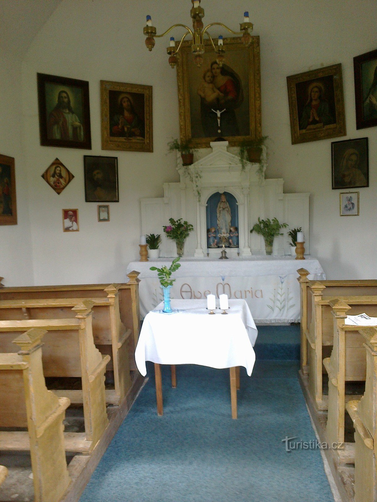 Innenraum der Kapelle