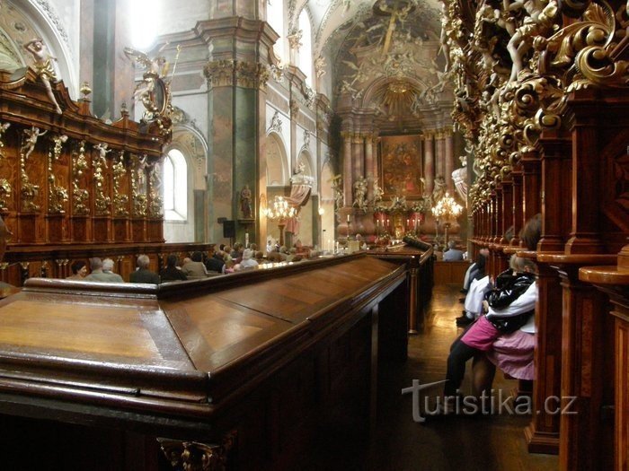 interior of the Church of the Assumption of the Virgin Mary