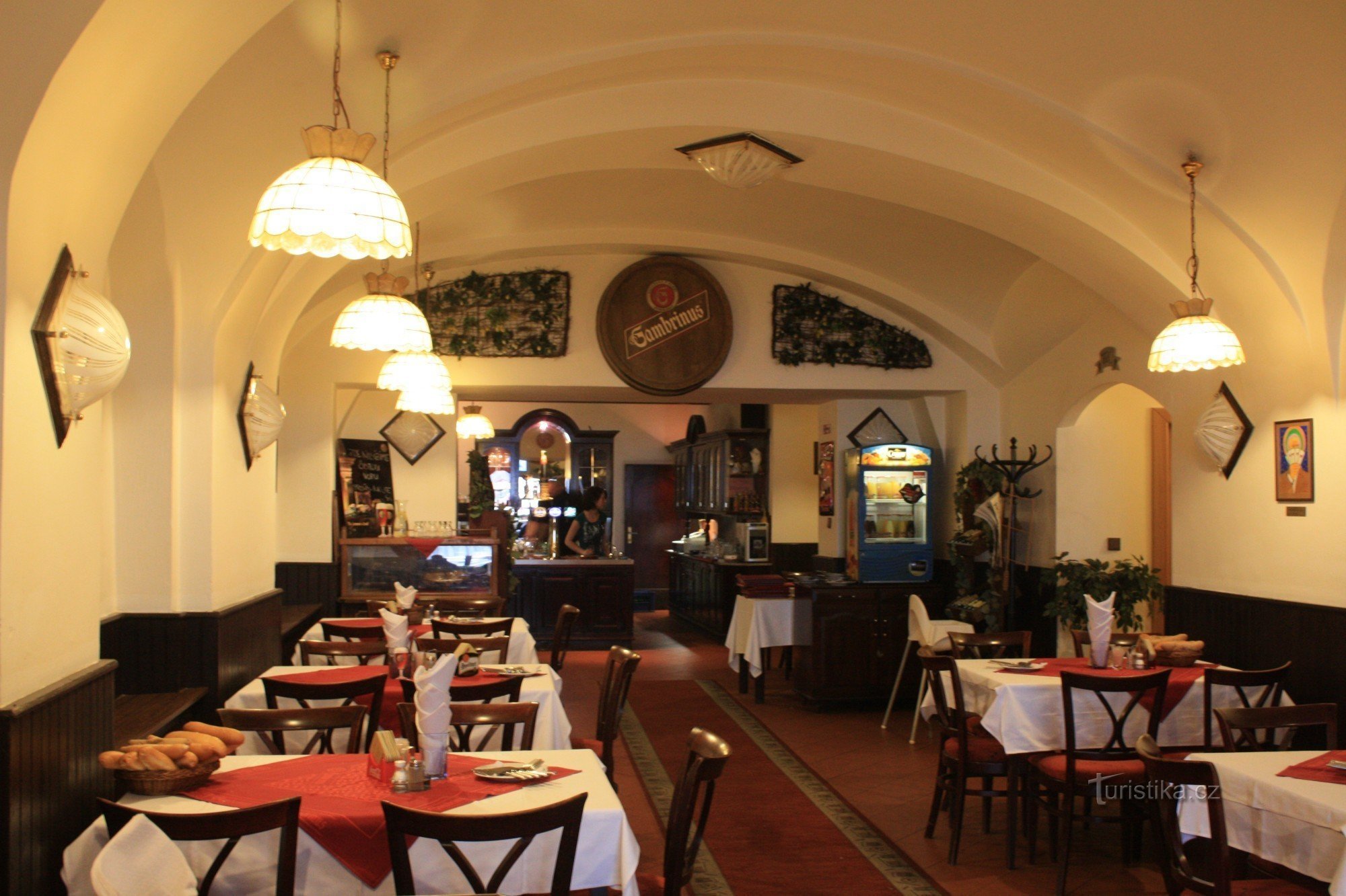 Intérieur du restaurant