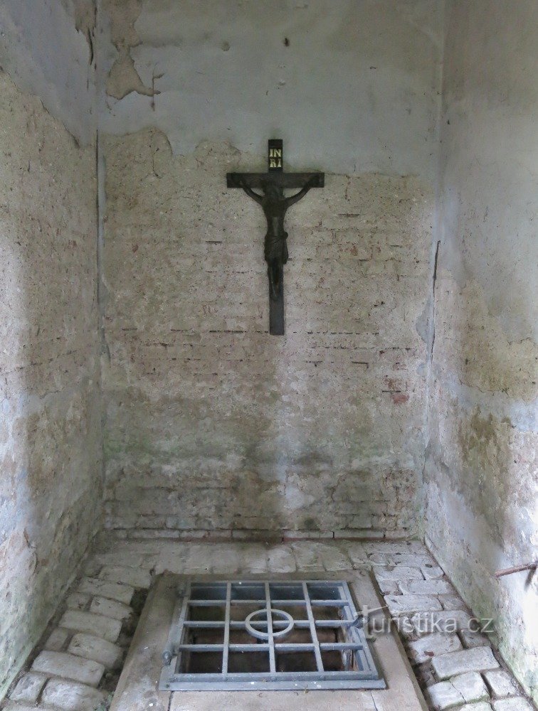 interior of the well building