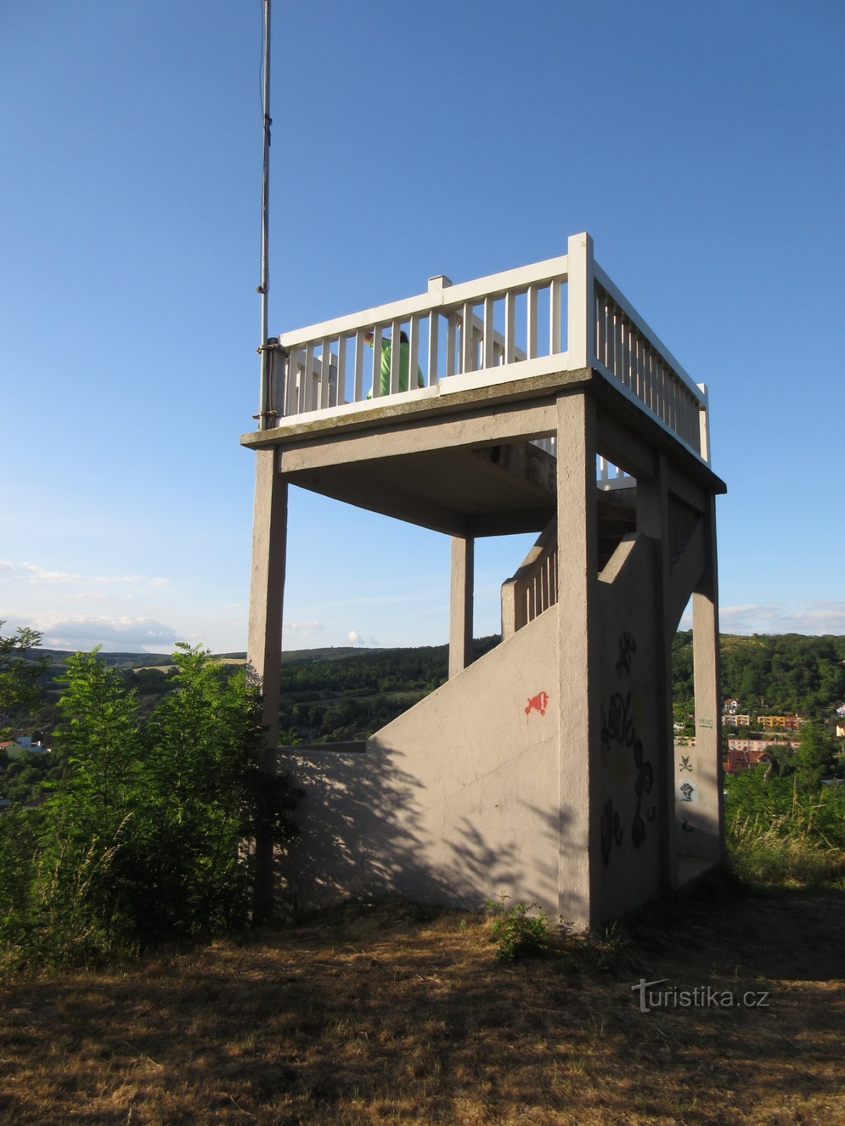 Ivančice - on the Rhine - fortress, park and lookout tower of Alfons Mucha (Réna)