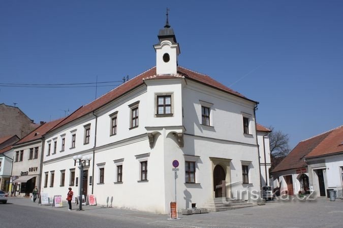 Ivančice - monument to Alfons Mucha