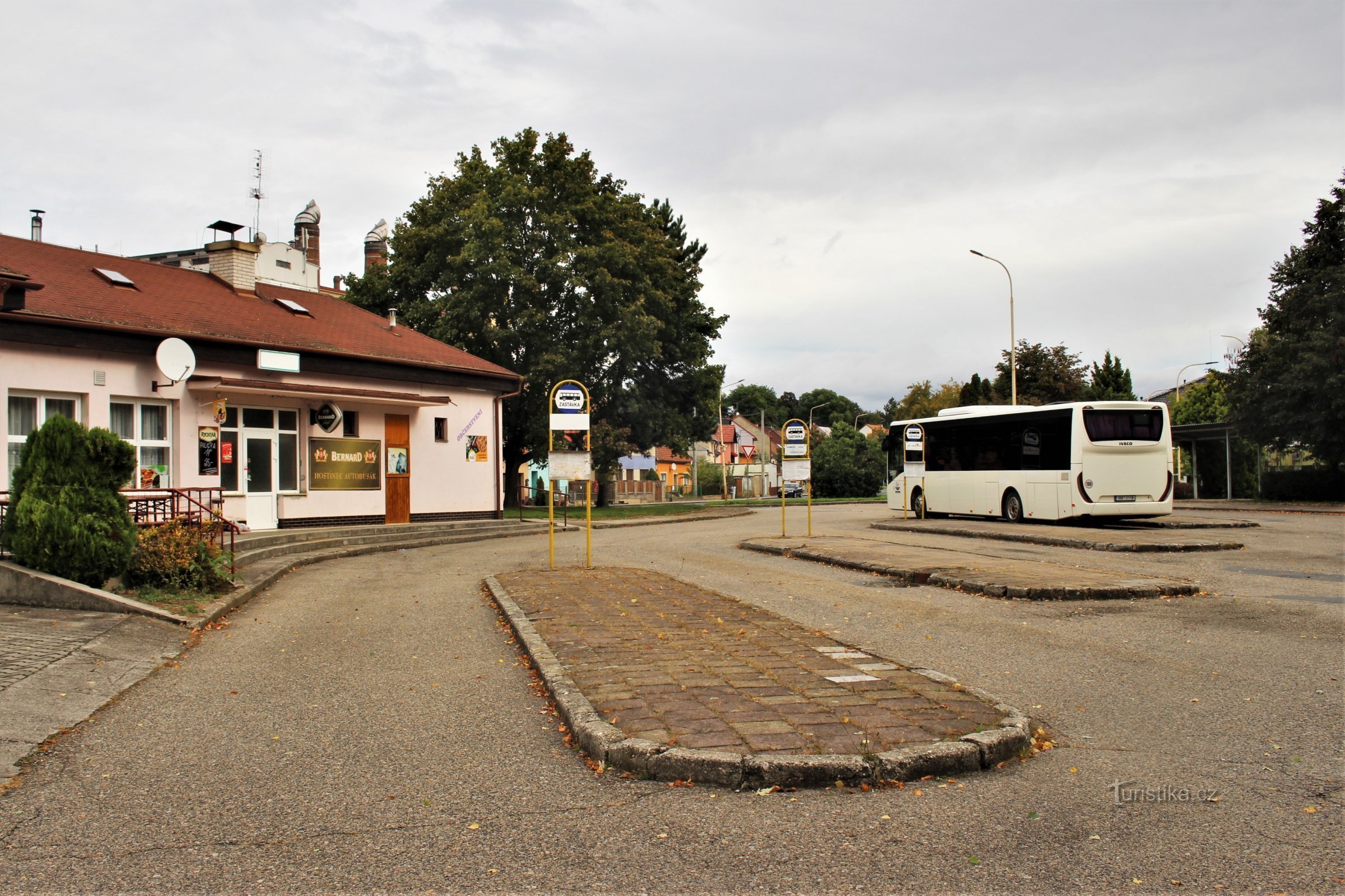 Ivanovice na Hané - stazione degli autobus