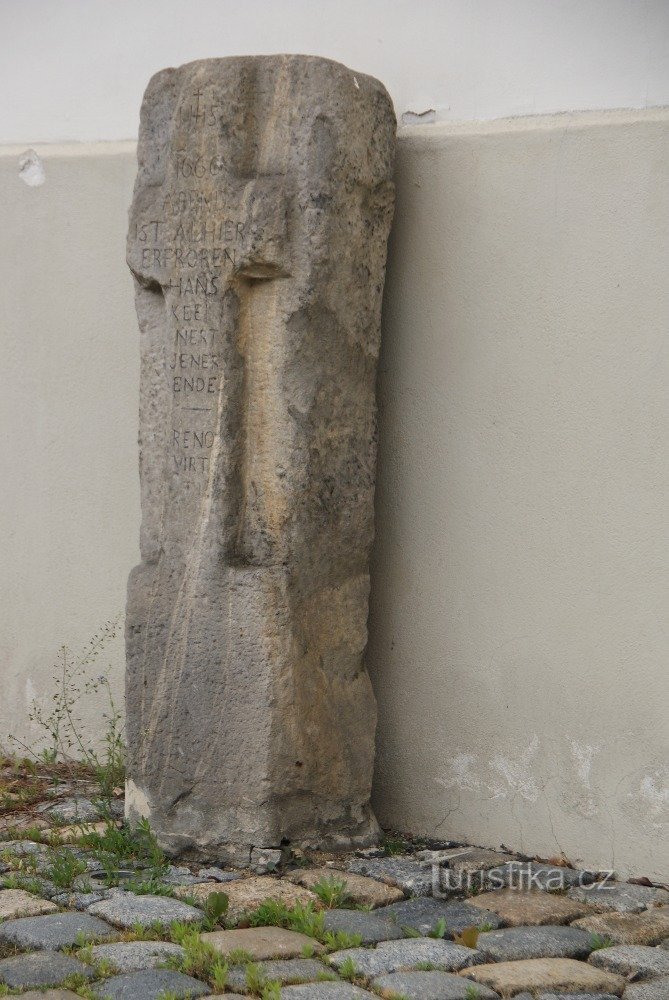 Jablonec nad Nisou – croce di pietra
