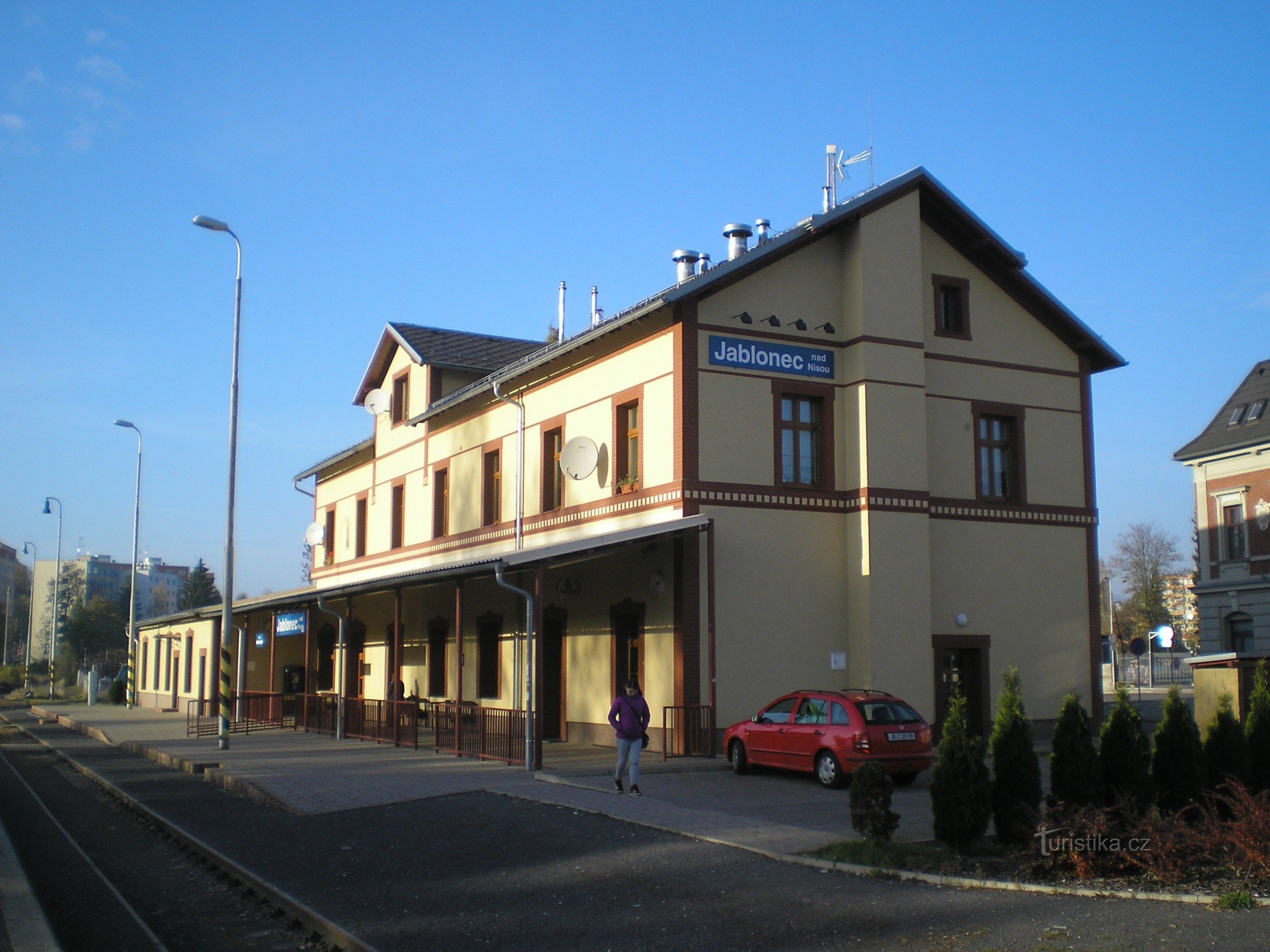 Jablonec nad Nisou - railway station