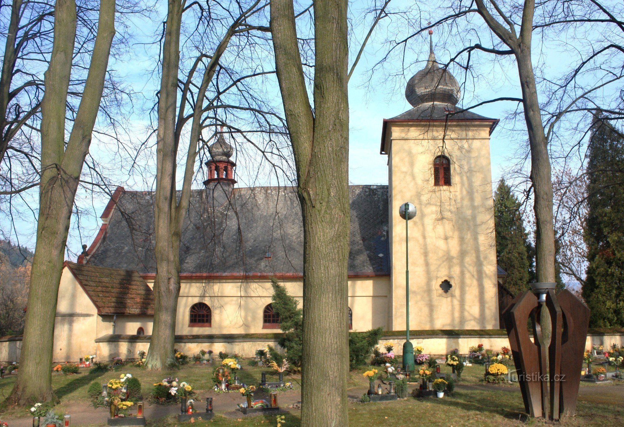 Jablonné nad Orlicí - iglesia de St. Bartolomé