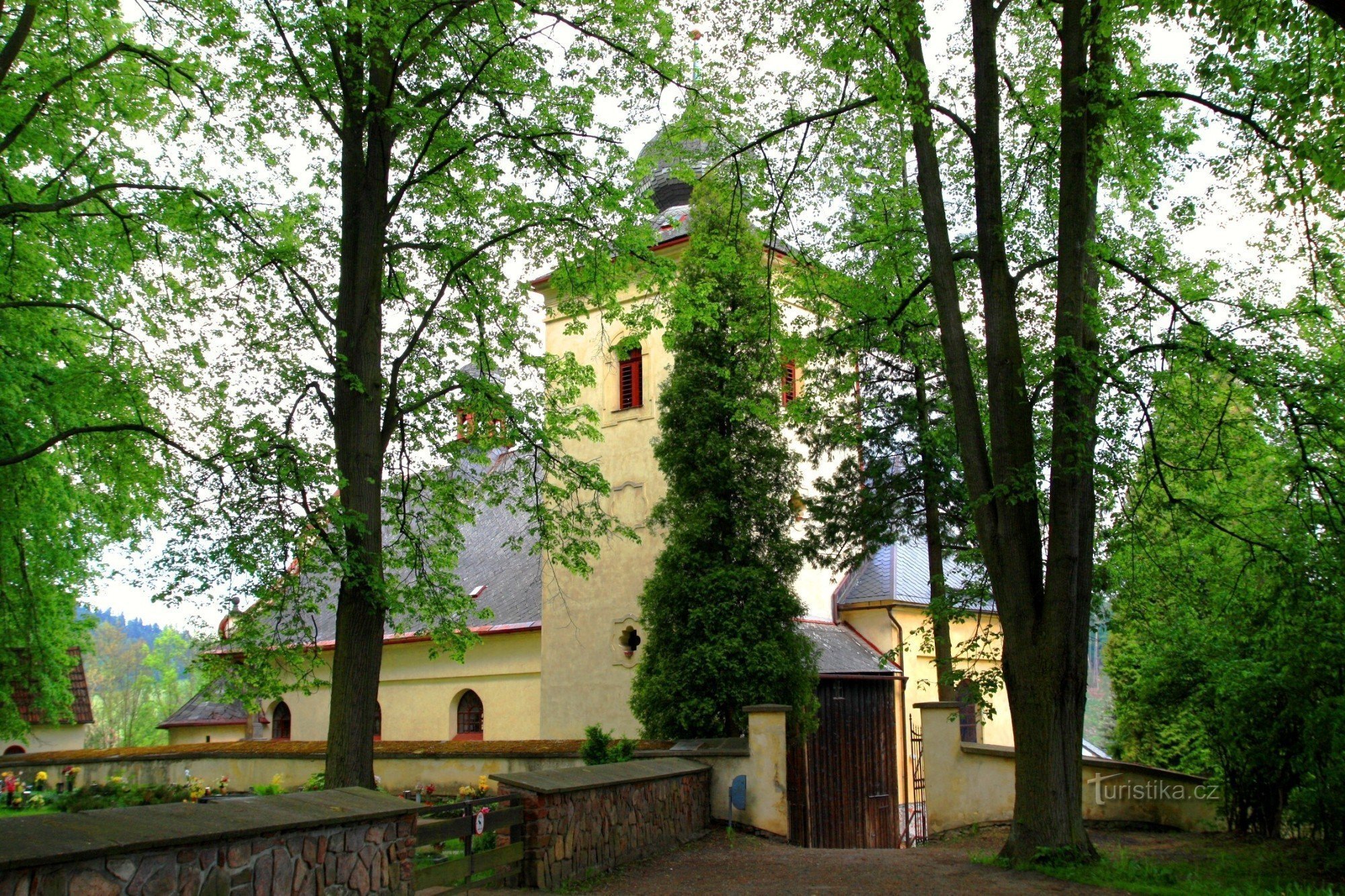Jablonné nad Orlicí - nhà thờ St. Bartholomew