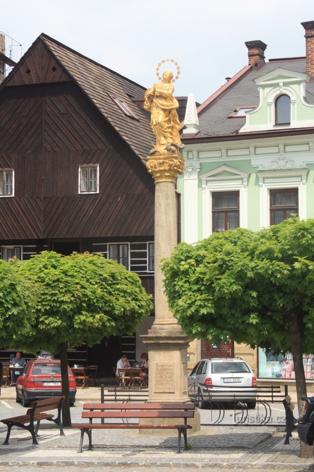 Jablonné nad Orlicí - Colonna mariana