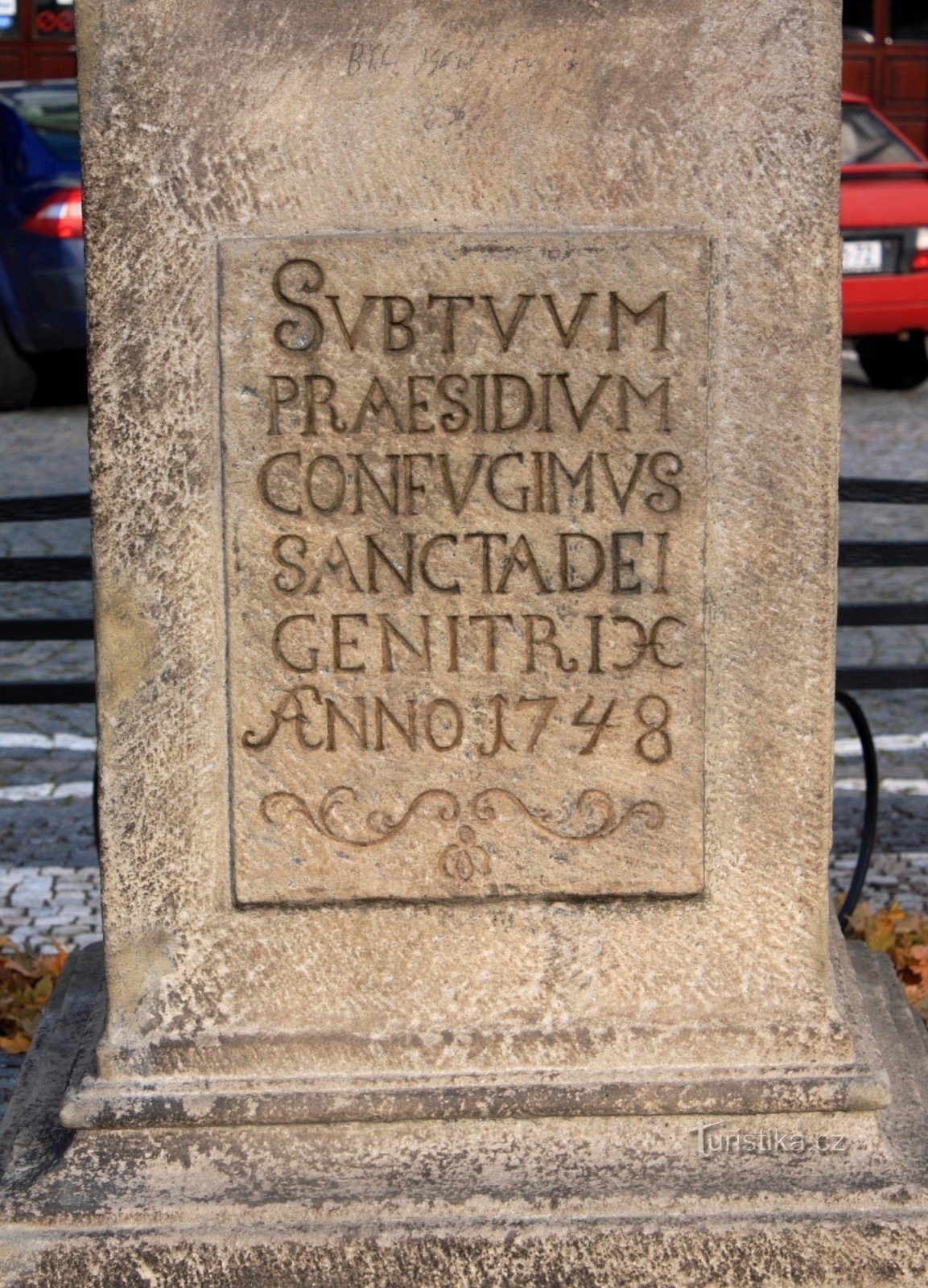 Jablonné nad Orlicí - Mariensäule