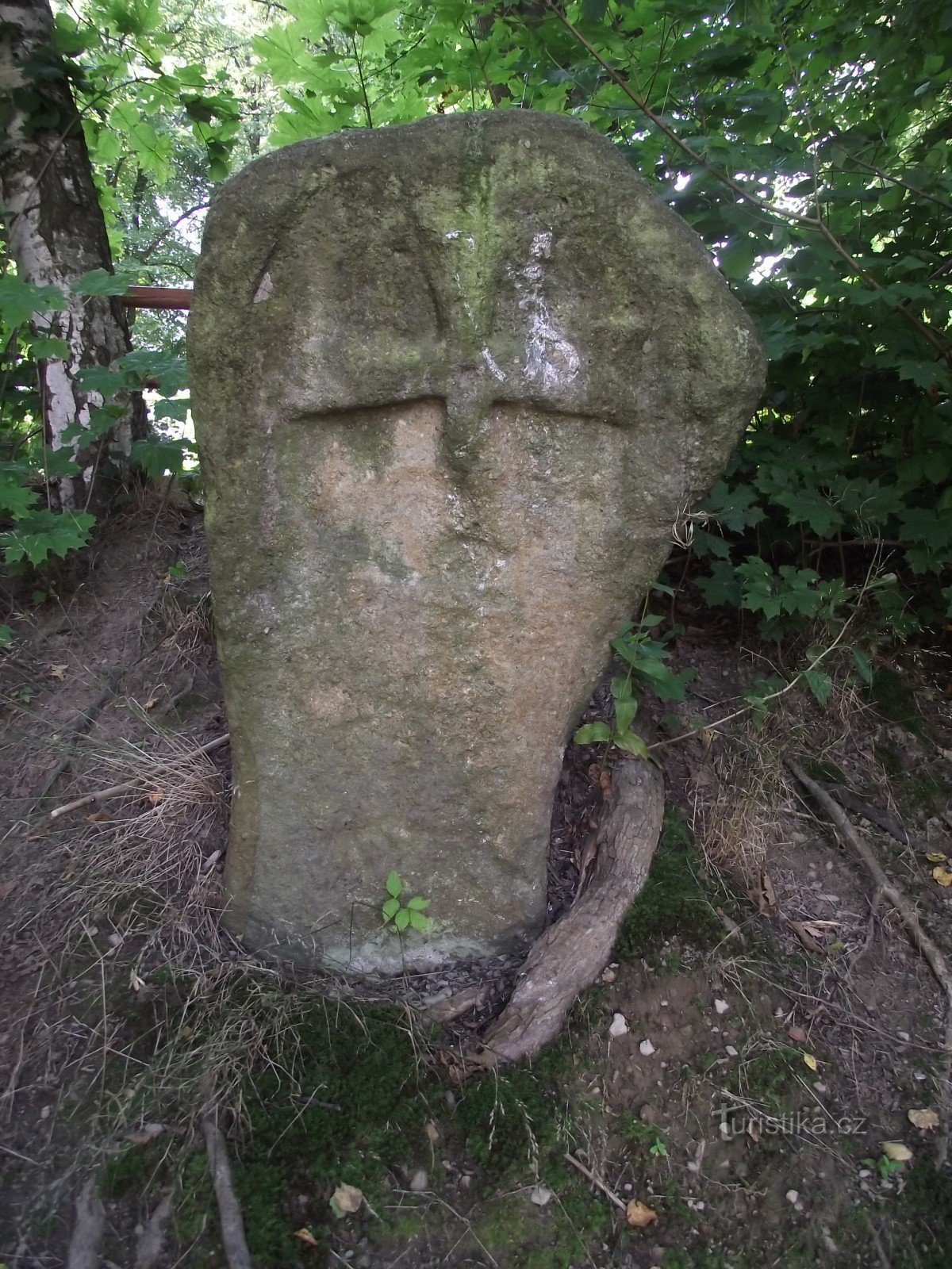 Jablonné nad Orlicí - cruz de reconciliación (cruz de piedra)