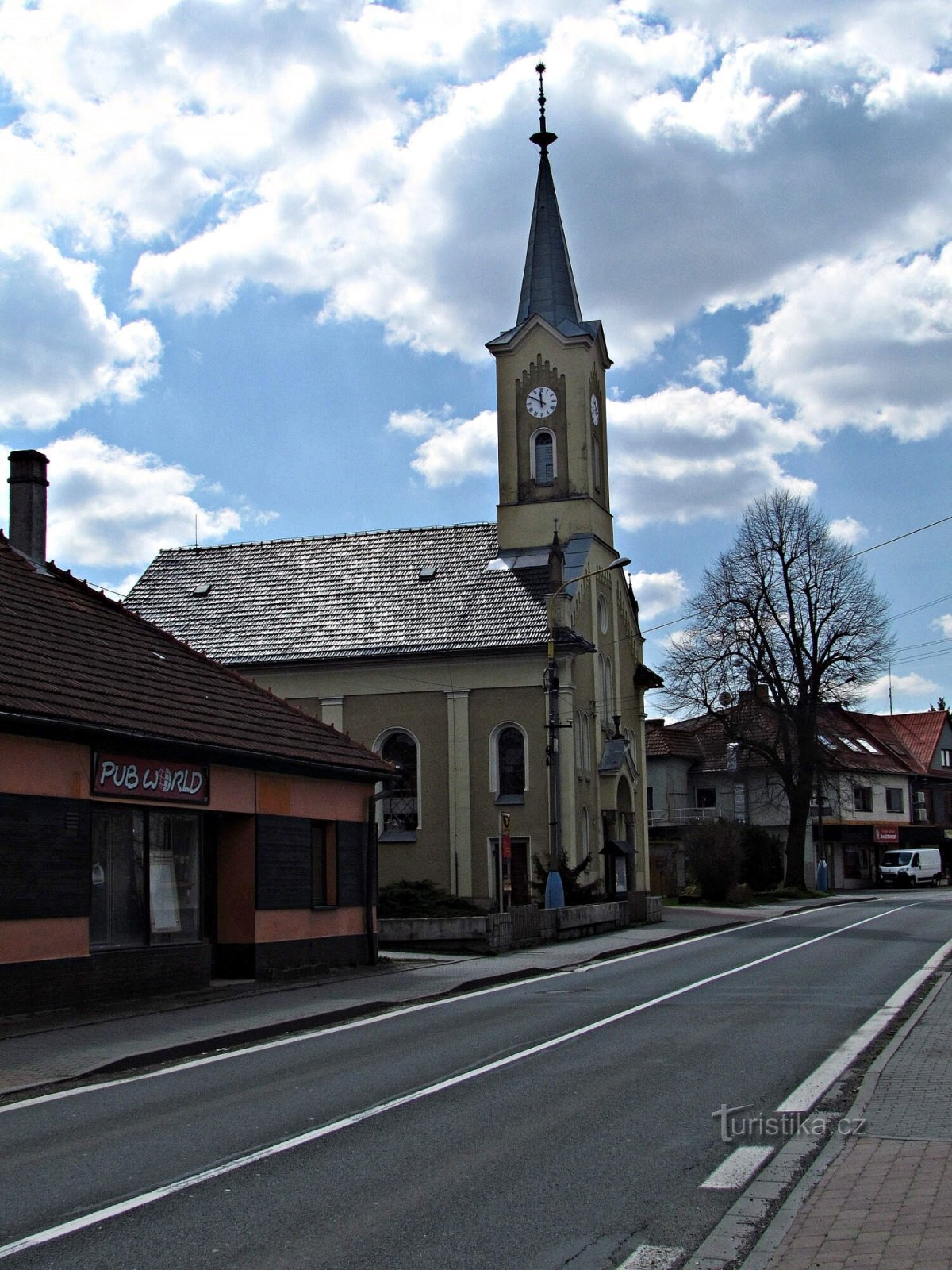 Jablůnka - kościół ewangelicki