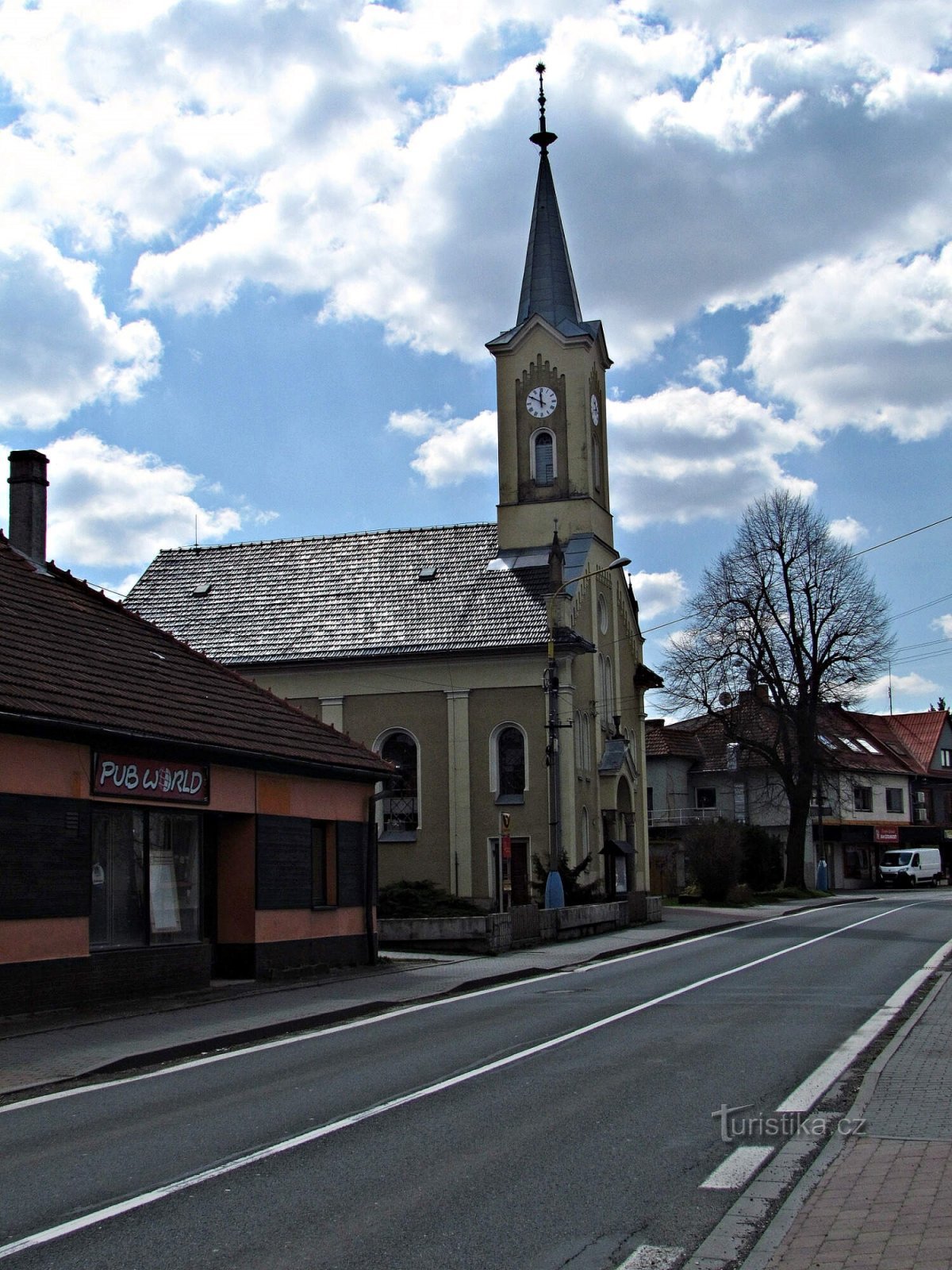 Jablůnka - evankelinen kirkko