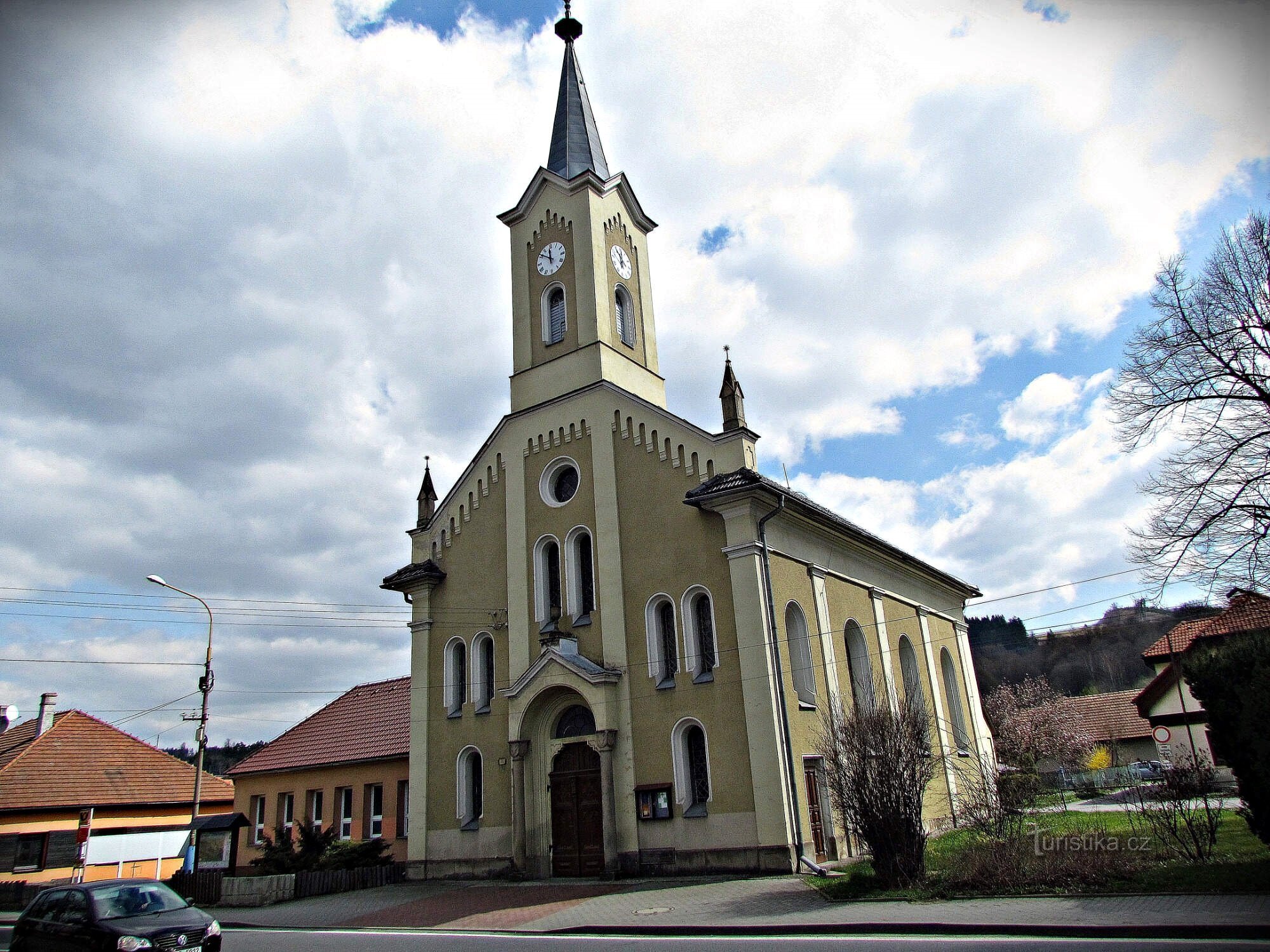 Jablůnka - evangélikus templom