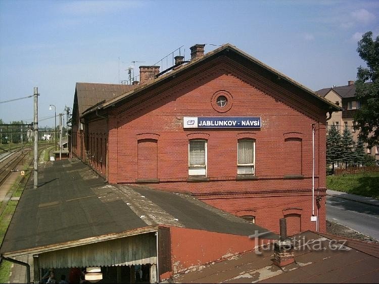 Jablunkov - Navsí: Estación de tren