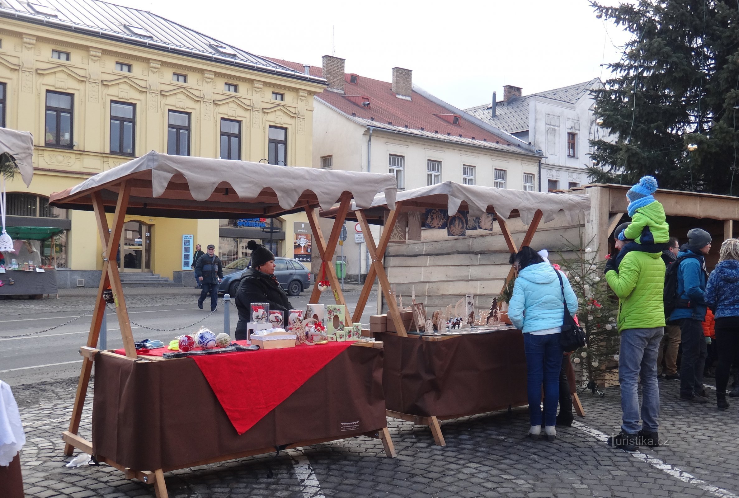 Jablunkov - mercado navideño
