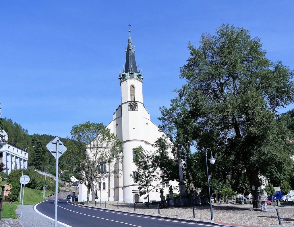 Jáchymov, chiesa parrocchiale di S. Jachym