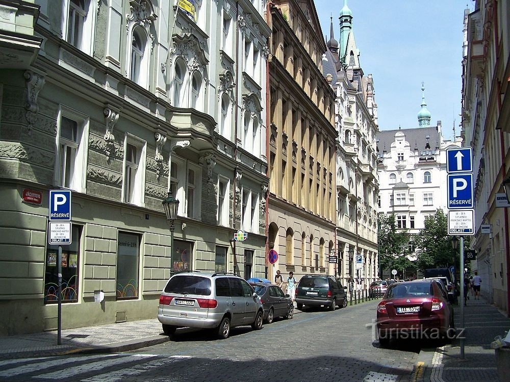 Jáchymova straat - Praag