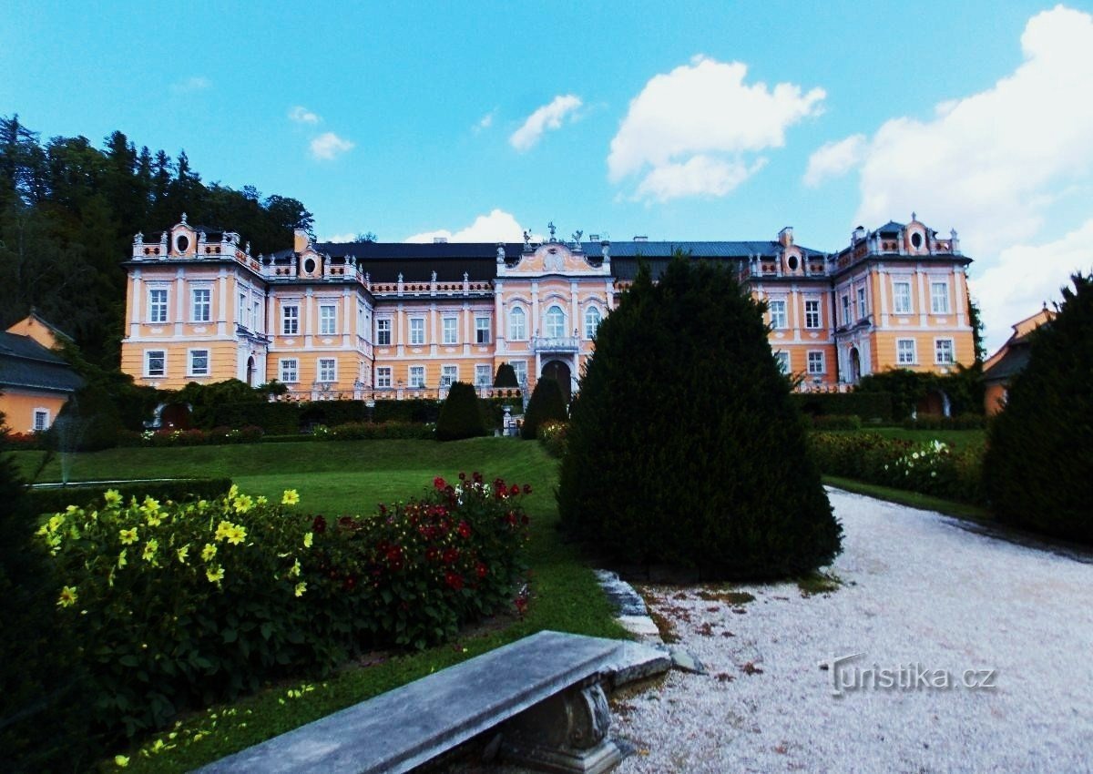 Jak opět ožil zámek a zámecký areál  Nové Hrady