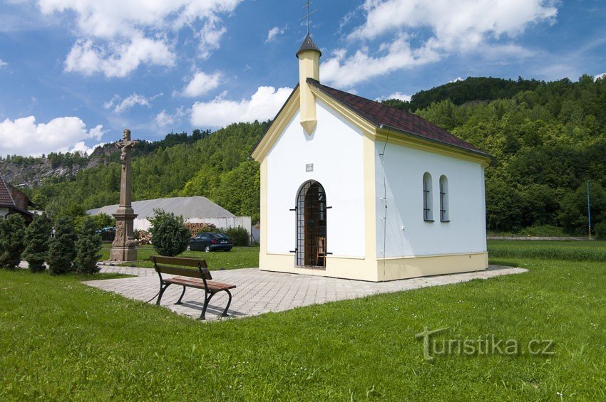 Jakubčovice nad Odrou - capela lui Schrosch