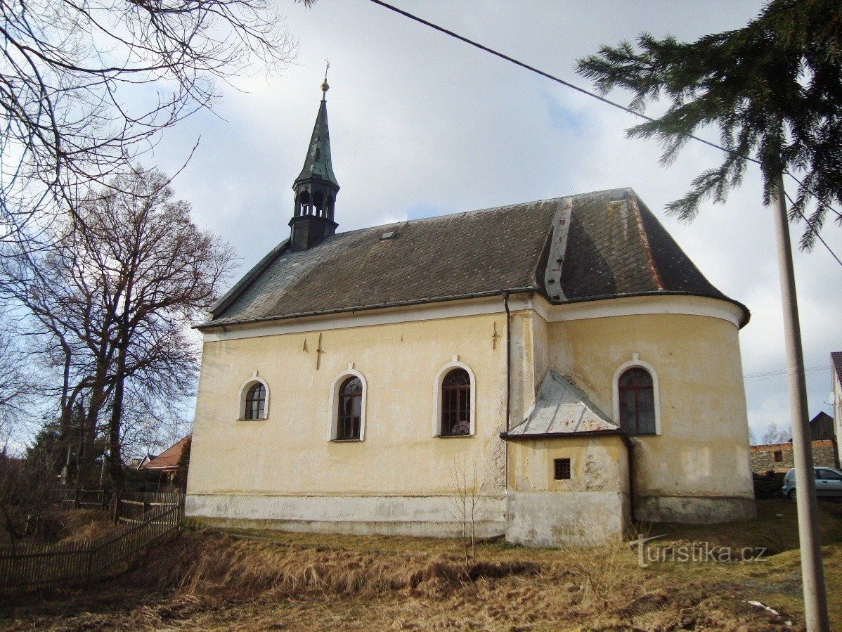 Ямартице - Костел Різдва П. Марії - Фото: Ulrych Mir.