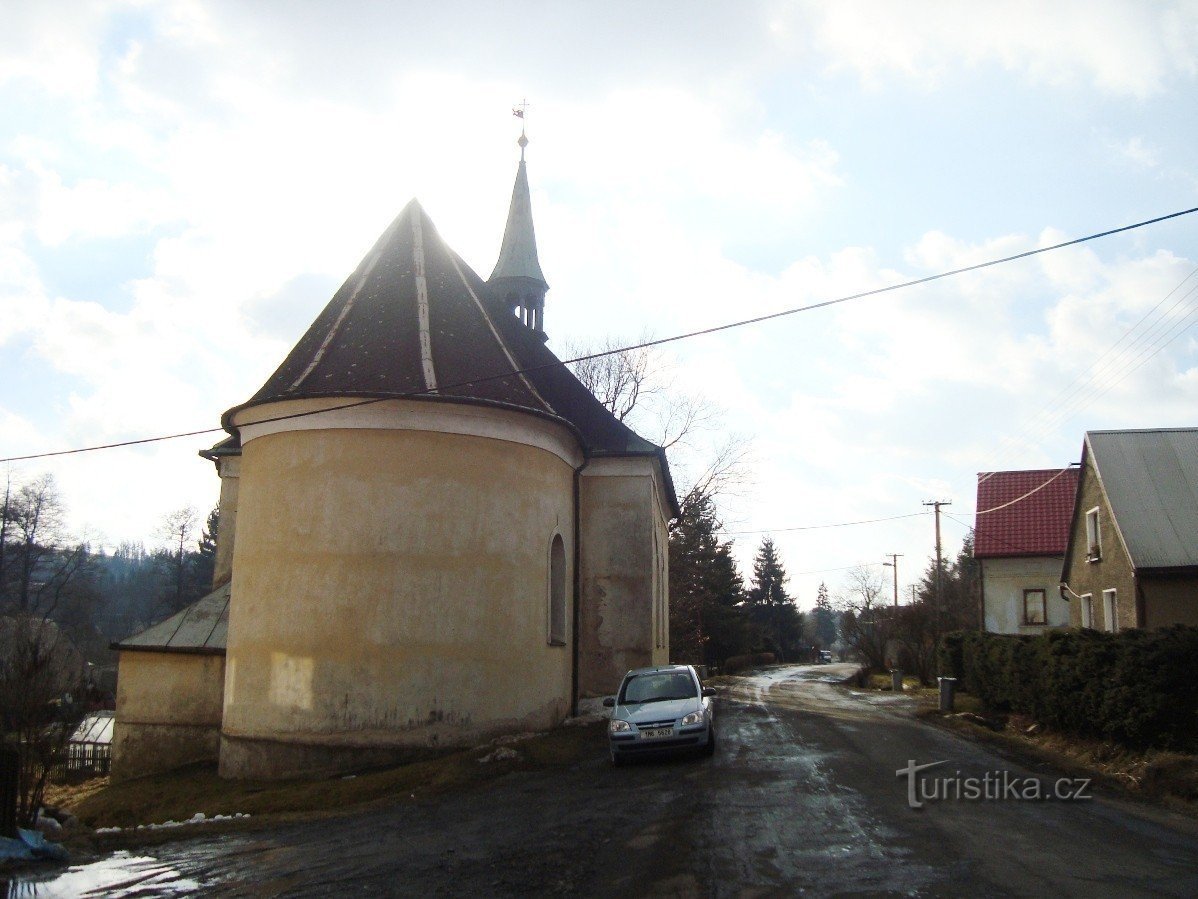 Ямартице - Костел Різдва П. Марії - Фото: Ulrych Mir.