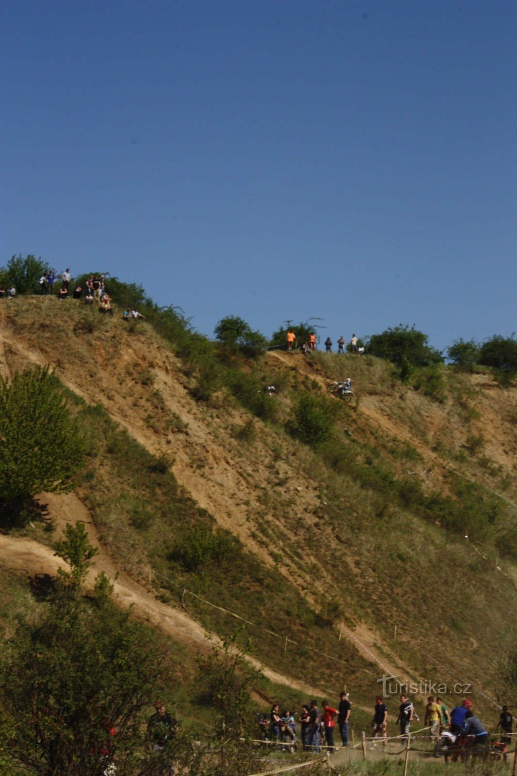 Poço de areia Ondratice perto de Brodek perto de Prostějov