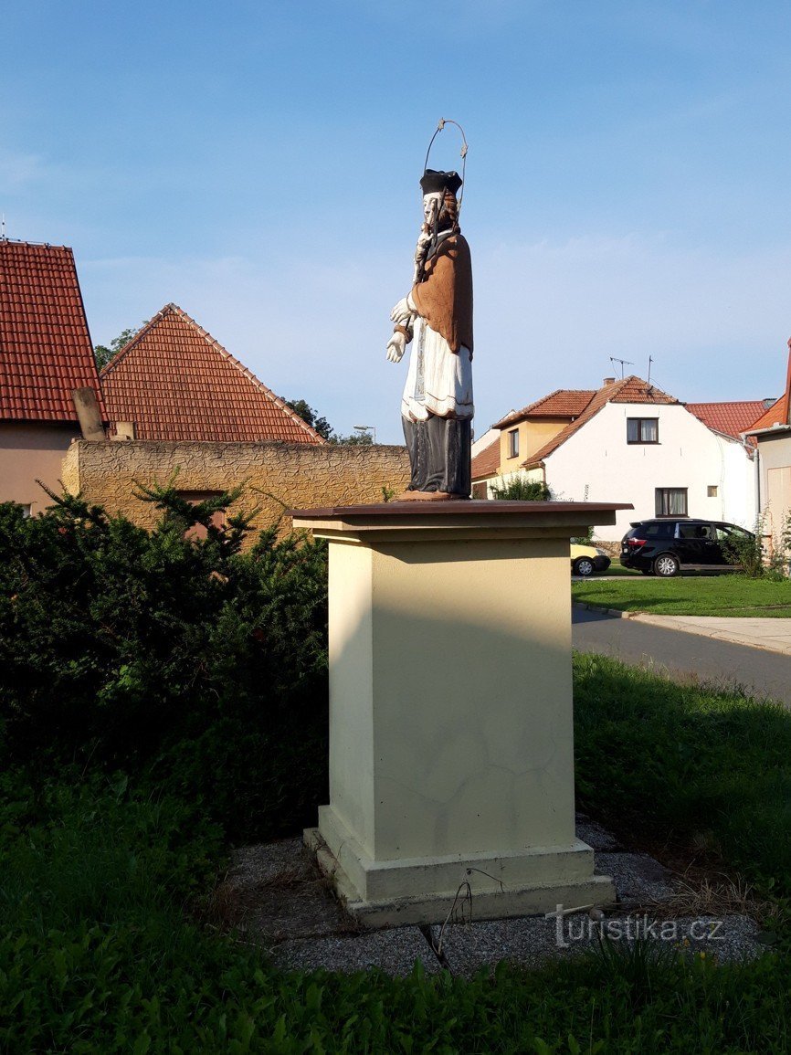 Jan Nepomucký dans le village de Nové Bránice