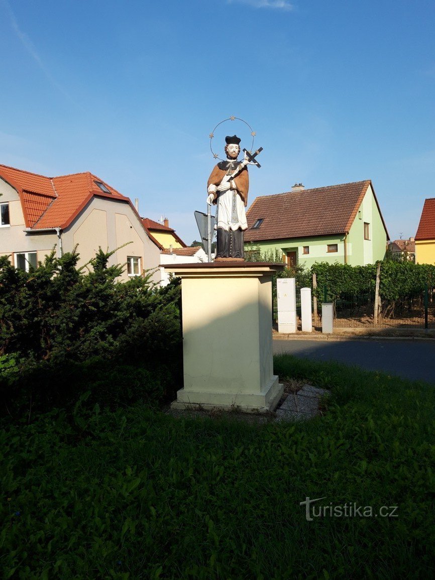 Jan Nepomucký in the village of Nové Bránice